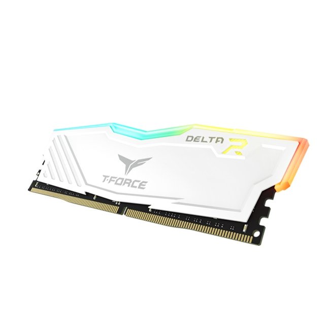 Ram TeamGroup T-FORCE DELTA RGB 8GB DDR4 3200 ( WHITE )