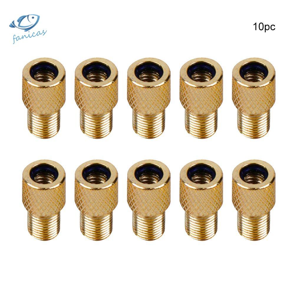Set 10 Đầu Nối Van Bánh Xe Đạp Tiện Lợi