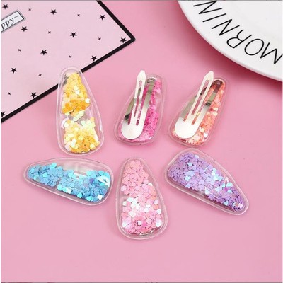 Kẹp tóc Adabaobao chứa kim sa lấp lánh