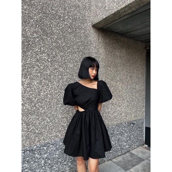 Mini dress chất liệu linen