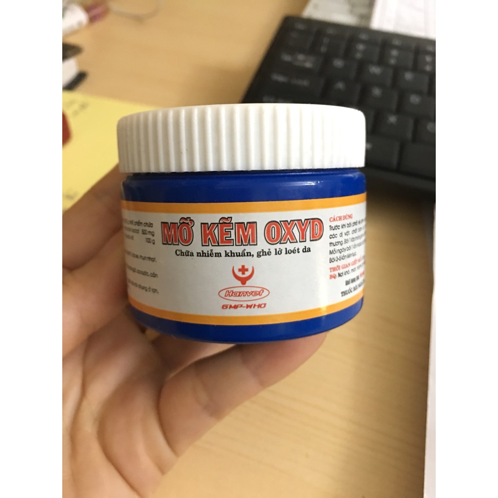 Mỡ kẽm ocyd  - chỉ dùng trong thú y