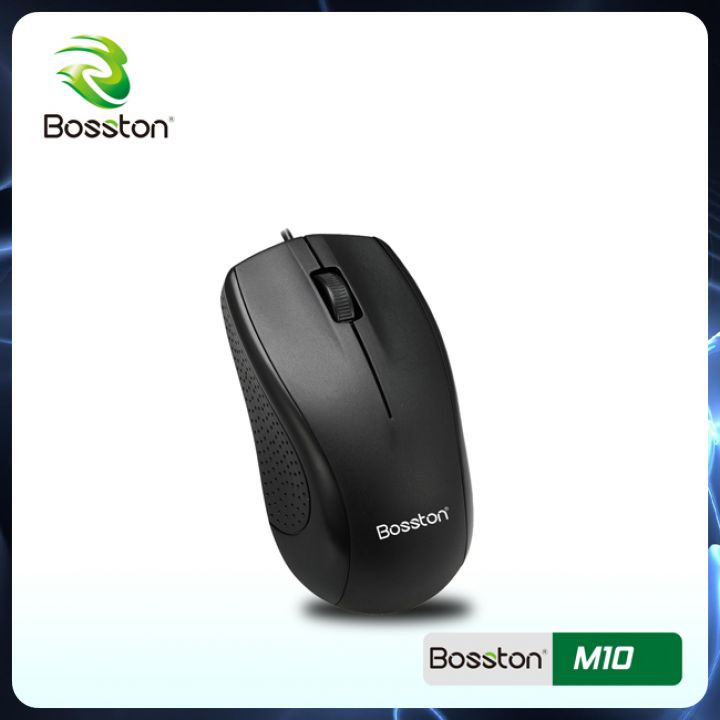 Chuột máy tính có dây Bosston M10 quang học dùng văn phòng chơi game