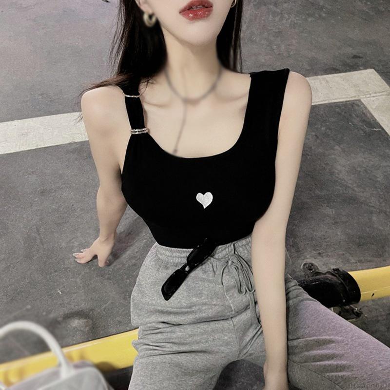 Áo Thun Không Tay Dáng Ôm Thời Trang Mùa Hè Cho Nữ