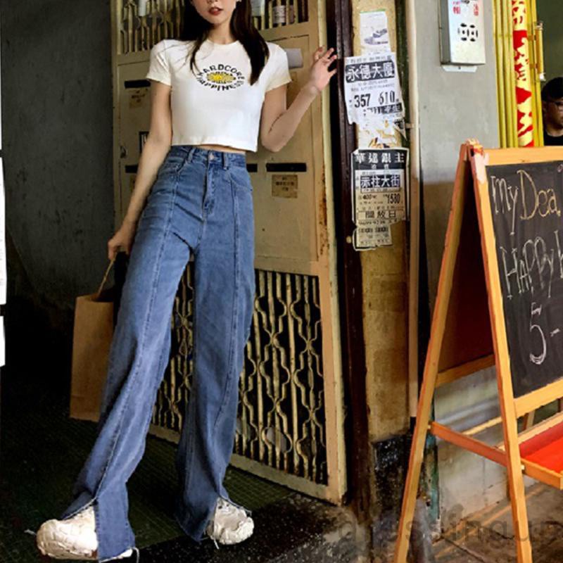 Áo Thun Ngắn Tay Cổ Tròn In Chữ Hợp Thời Trang Dành Cho Nữ