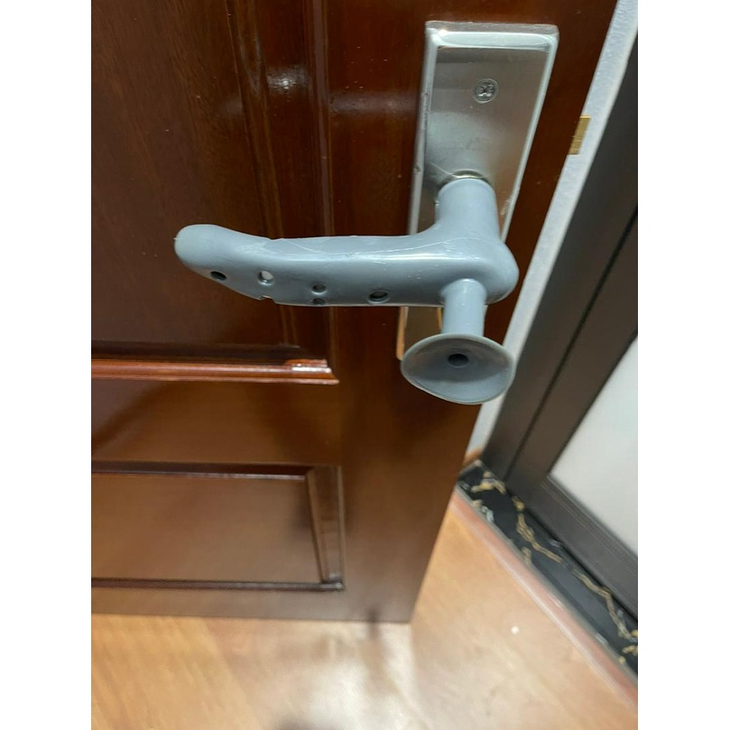 Bọc Tay Nắm Cửa Silicon Chống Va Đập Sập Cửa Bảo Vệ Tường Nhà