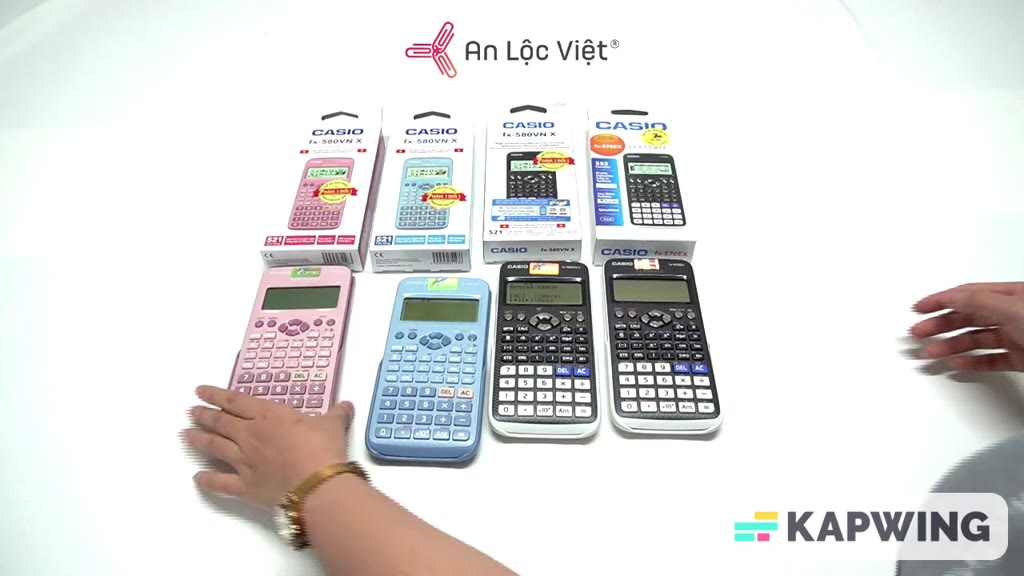 Máy tính Casio FX 570 VN Plus, Casio FX 580VNX Cam Kết 100% Hàng Casio chính hãng Bảo hành 07 năm còn nguyên seal | BigBuy360 - bigbuy360.vn
