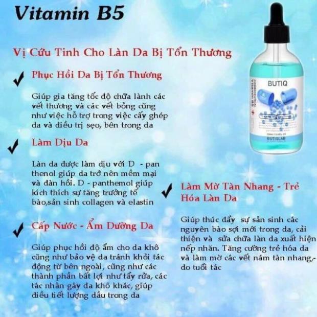 Vitamin B5 ButiQ LaD Hàn Quốc. Lọ 100ml