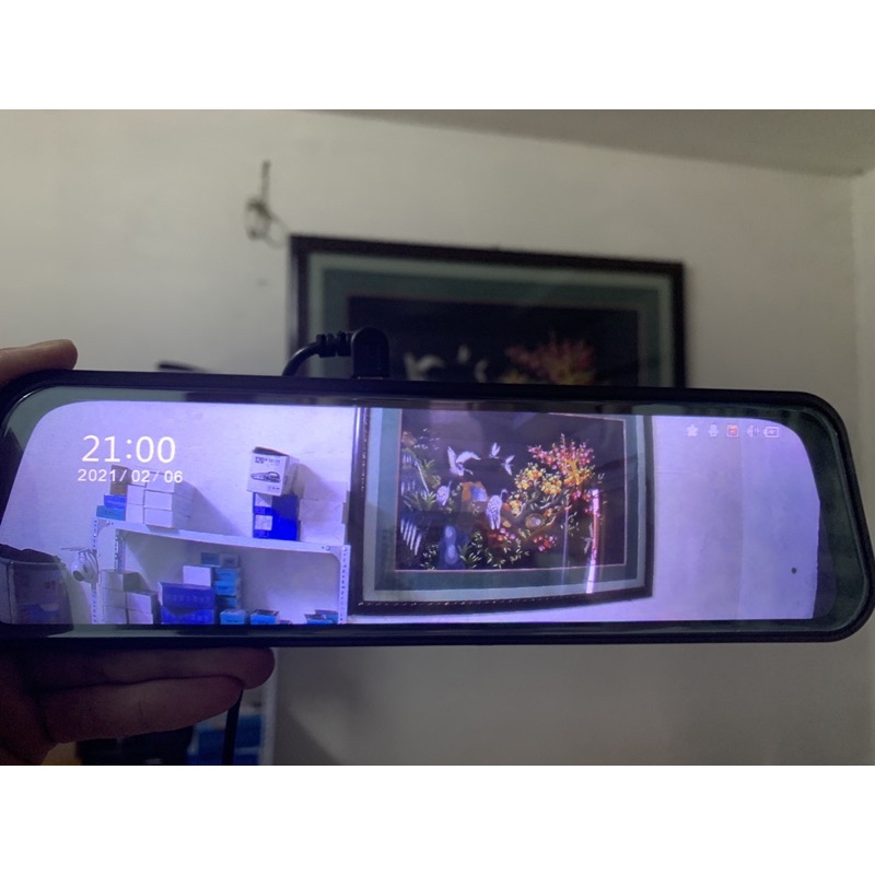 CAMERA HÀNH TRÌNH GƯƠNG 10 KÈM CAMERA LÙI mới 2020