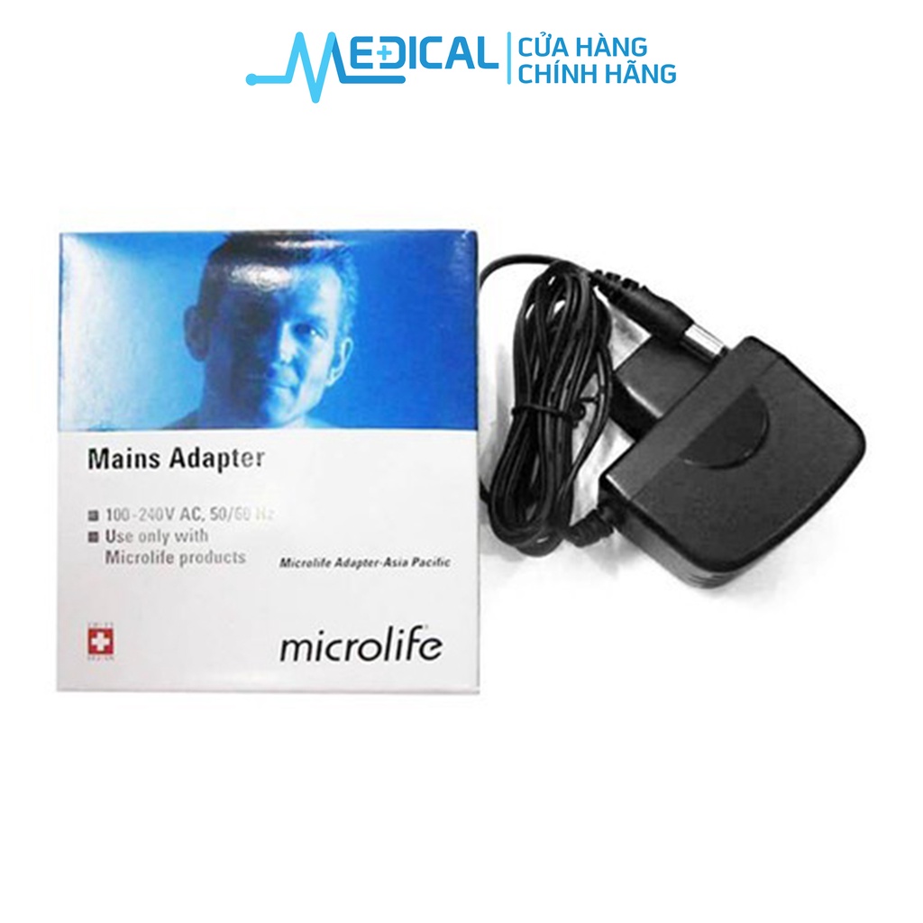 Bộ đổi nguồn Adaptor MICROLIFE dùng cho máy đo huyết áp bắp tay - MEDICAL