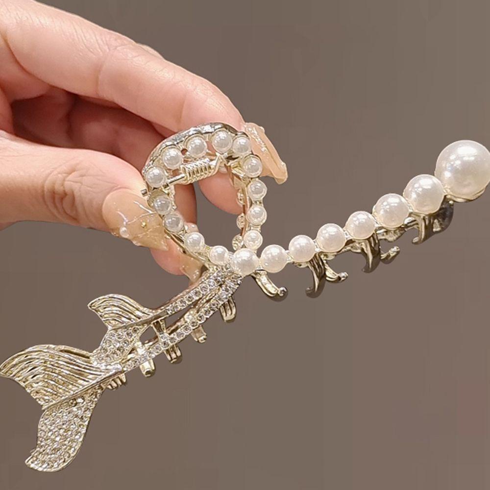 Kẹp Tóc Hình Cá Mập Phong Cách Vintage Thanh Lịch Cho Nữ