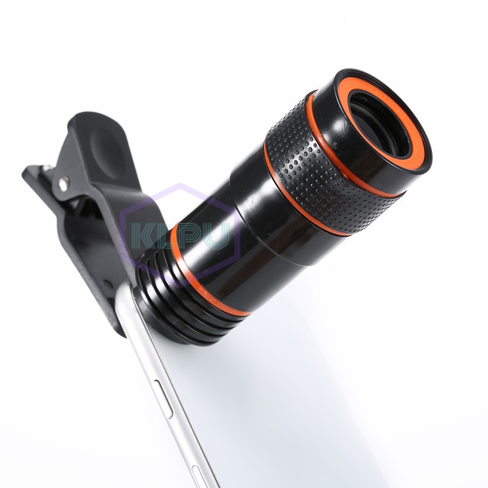 8x Zoom Optical Telescope Mobile Phone Camera Lens with Clip for iPhone Samsung HTC Huawei Sony