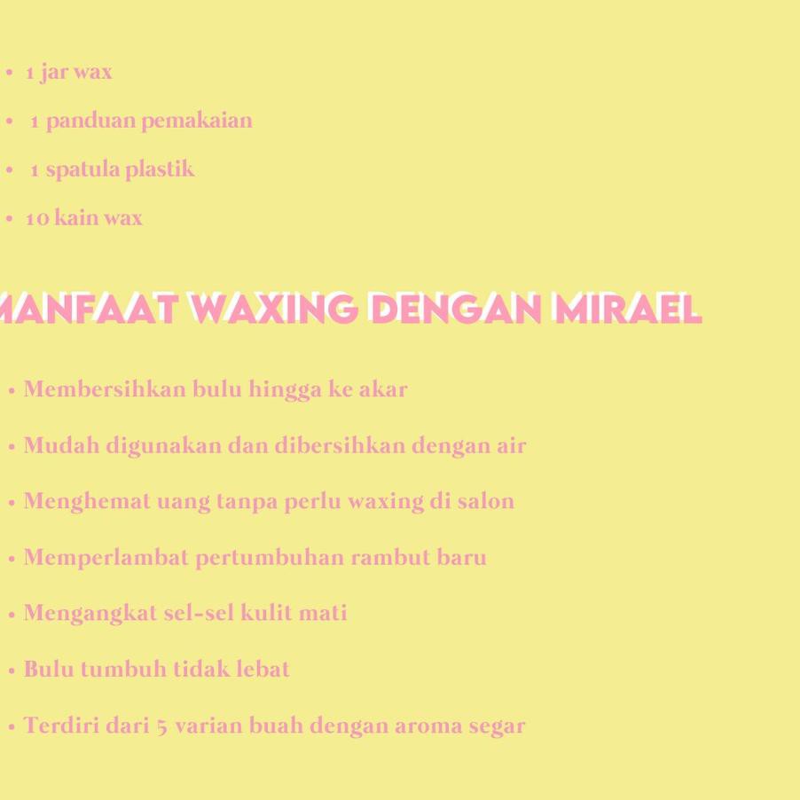 (Hàng Mới Về) Bộ Dụng Cụ Wax Lông Hình Quả Táo Mirael | BigBuy360 - bigbuy360.vn