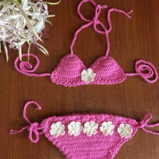 Bikini len xinh cho bé dưới 6 tháng