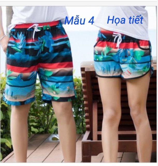 Quần đôi đi biển( sẵn size XL cho nam nữ mẫu xanh vằn cuối) | BigBuy360 - bigbuy360.vn
