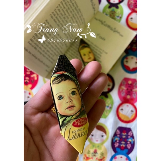 👧🏻👧🏻Socola em bé Nga Alenka (Алёнка) - Vị sữa ngọt ngào