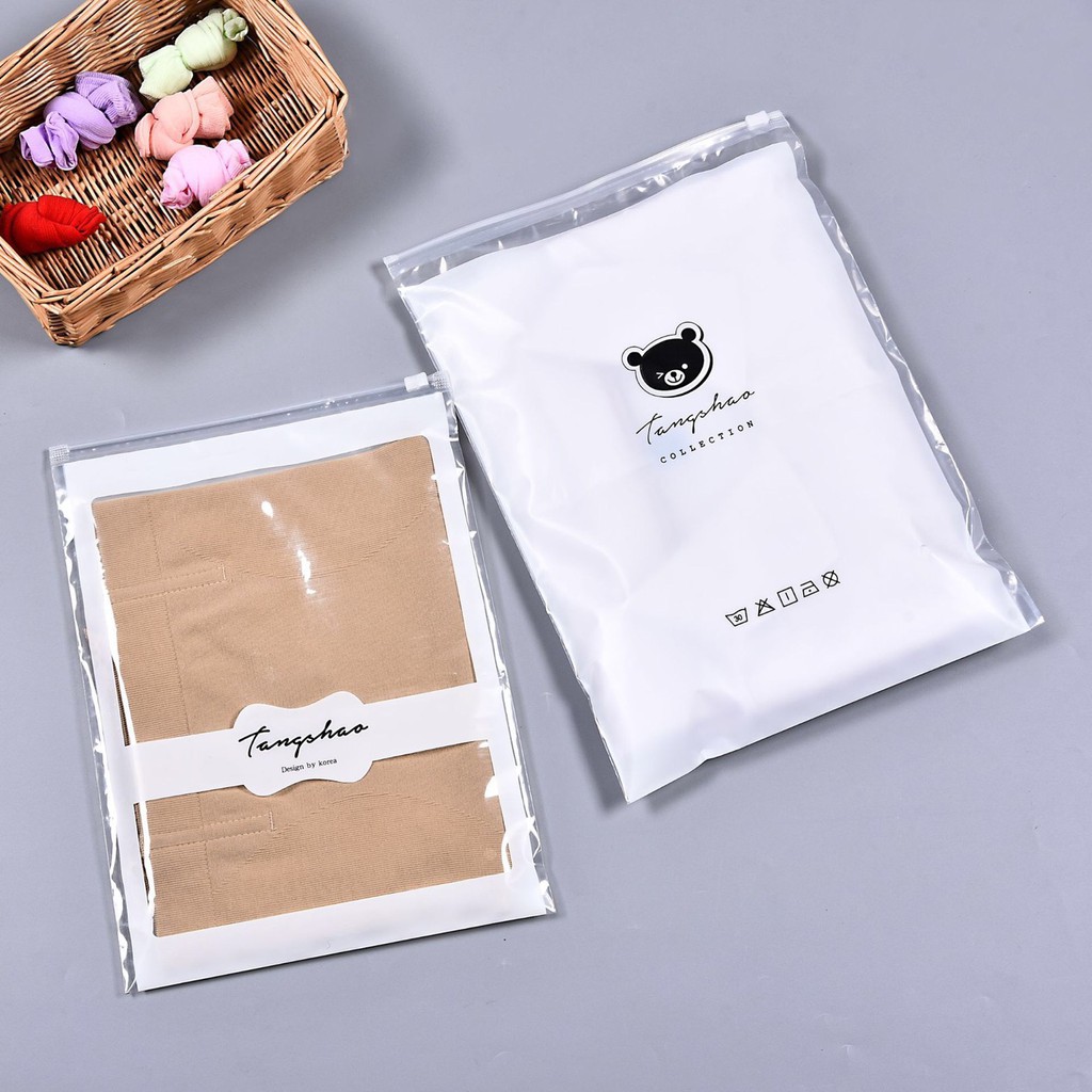 [RẺ NHẤT SHOPEE] 100 Túi zipper đựng quần áo 30x40, túi zip đựng quần áo giá rẻ