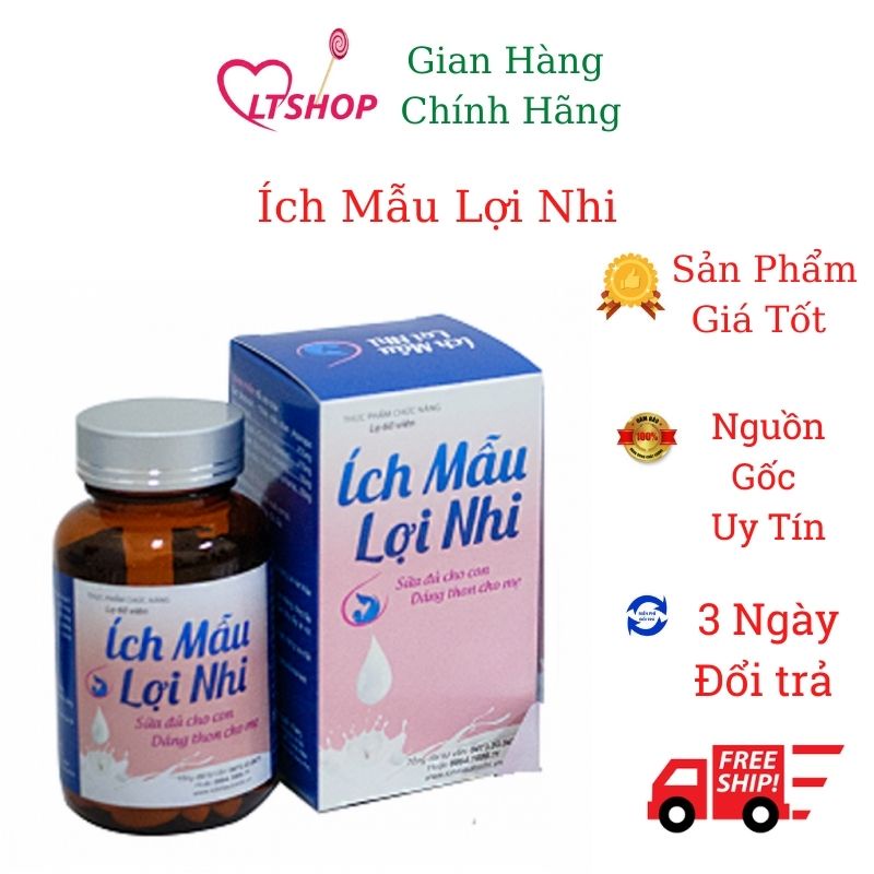 Ích Mẫu Lợi Nhi ( sản phẩm không phải là thuốc, không có thuốc chữa bệnh)