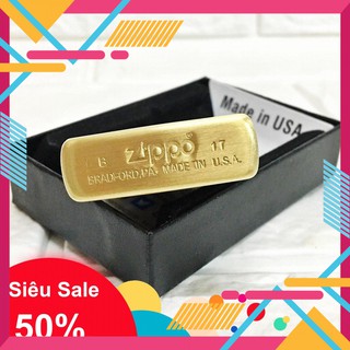 Zippo - bật lửa zippo usa đồng khắc nổi chữ ký i love you