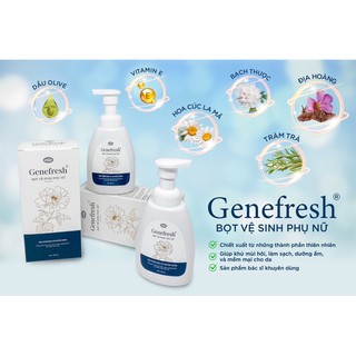 Dung Dịch Vệ Sinh Phụ Nữ Genefresh ( Dạng Bọt)