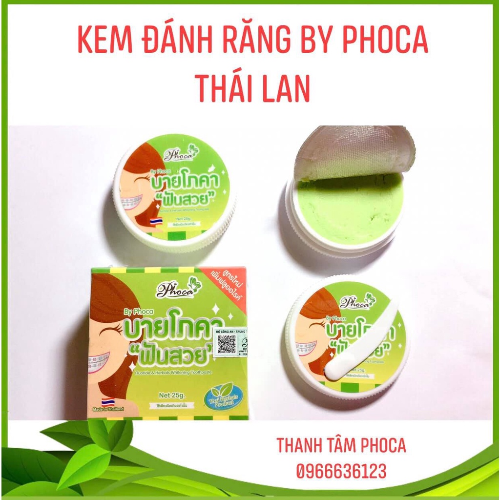 SMILE LIFE | Kem Đánh Răng Thảo Mộc Phoca - Thái Lan