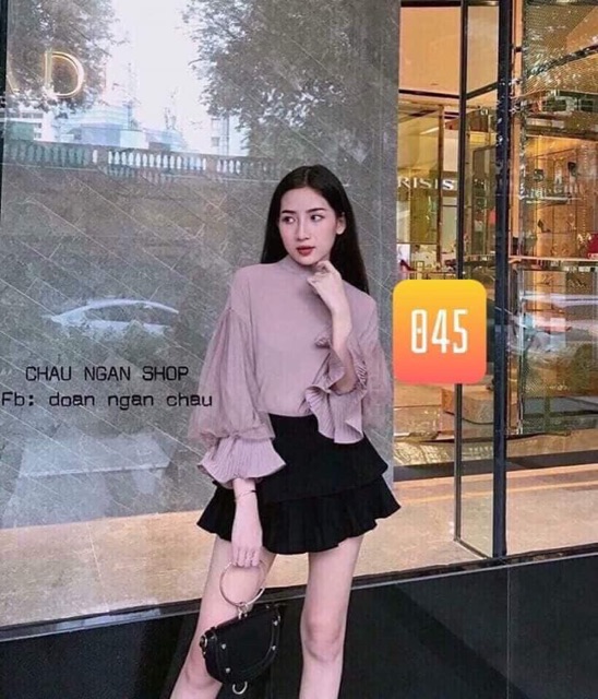 Chân váy 2 tầng( dưới xếp li) | BigBuy360 - bigbuy360.vn