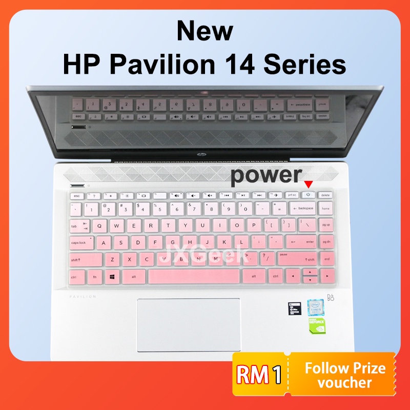 Miếng Silicon Bảo Vệ Bàn Phím Laptop HP Pavilion 14-dv0070TX 14-dv0064TU 14-dv0072TX 14-dv0xxx 14 Inch