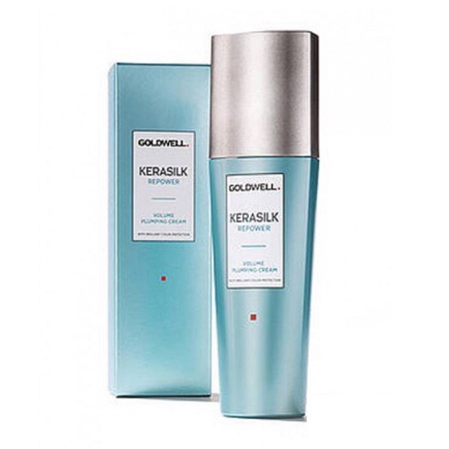 🇩🇪 Xả khô dạng kem tạo độ phồng Goldwell Kerasilk Repower Volume Plumping Cream 75ml