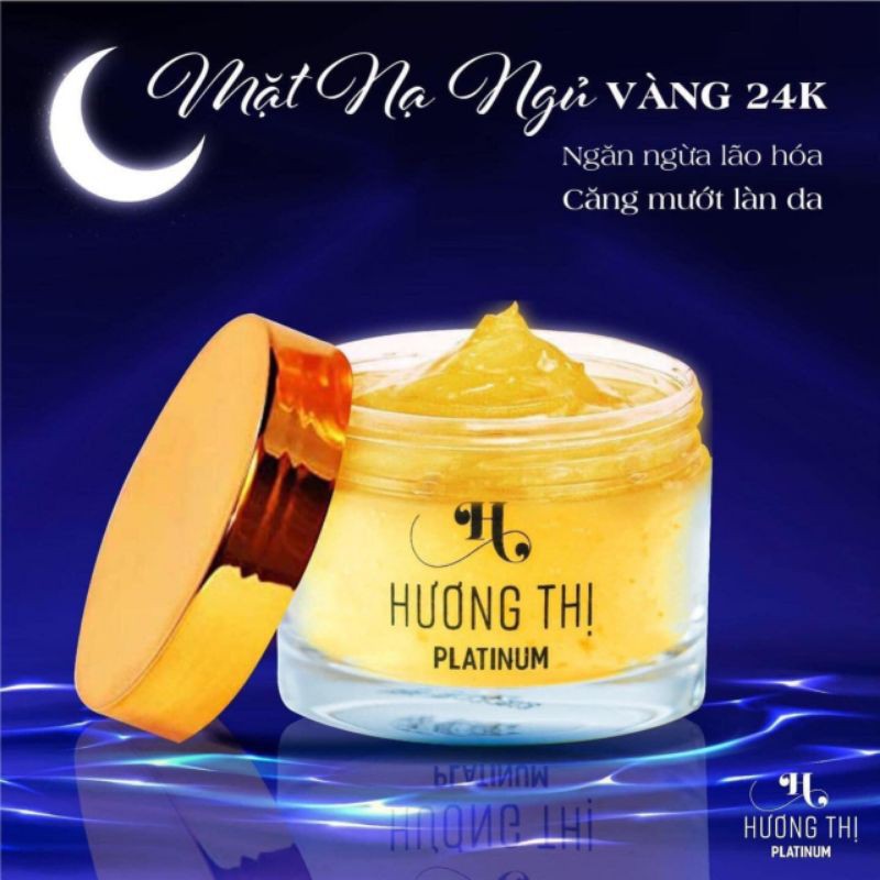 MẶT NẠ NGỦ VÀNG 24K HƯƠNG THỊ PLATINUM