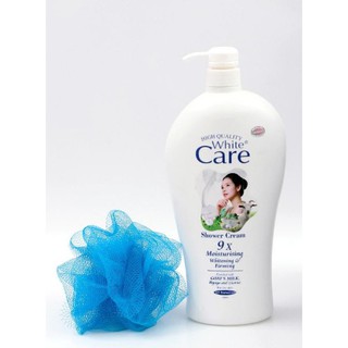Sữa tắm dê white care trắng mịn 1200ml