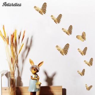 Bộ 12 Con Bướm 3d Dán Tường