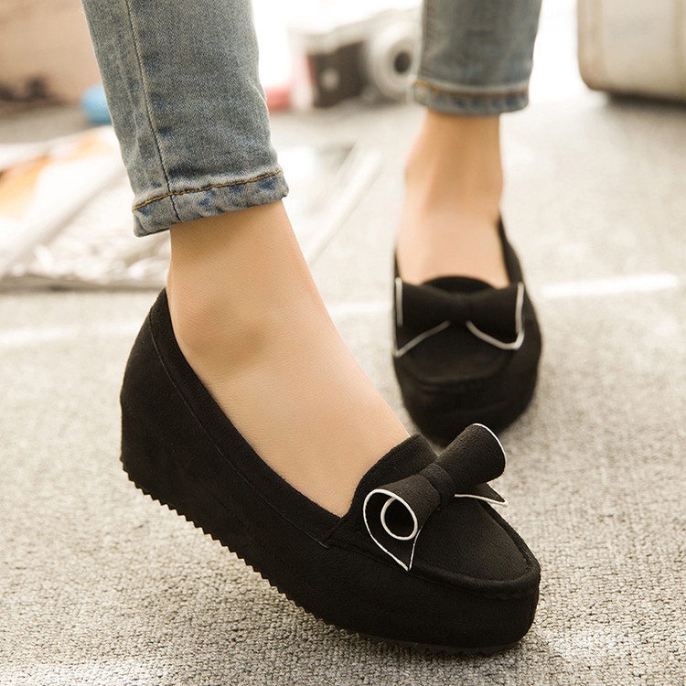 Giày Đế Xuồng Chống Thấm Nước Thiết Kế Mới Thời Trang Dành Cho Mùa Xuân Thu