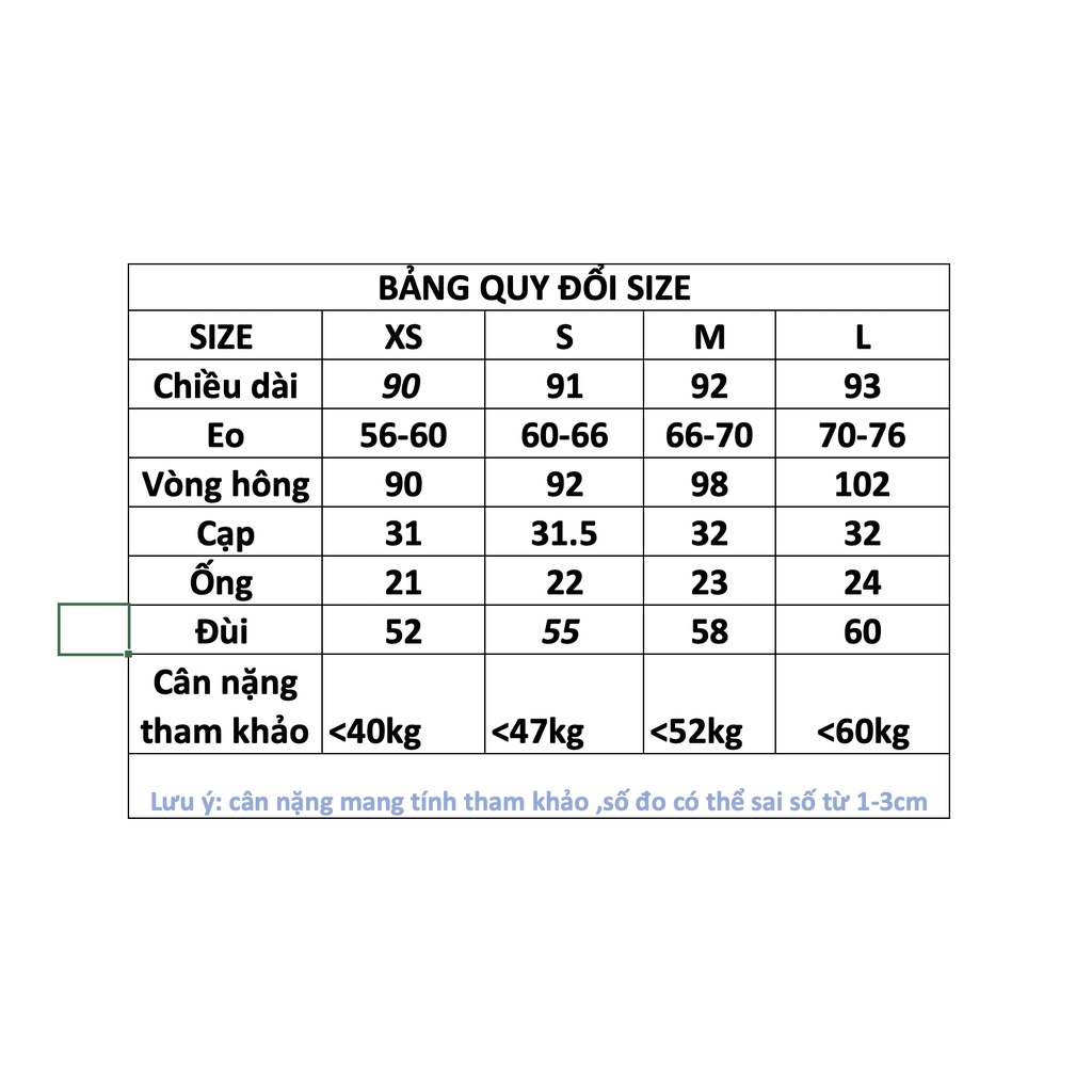 Quần ống rộng nấm lùn 3 cúc chỉnh eo xanh đậm