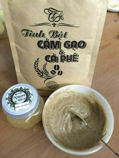 Cám gạo cafe mỡ trăn