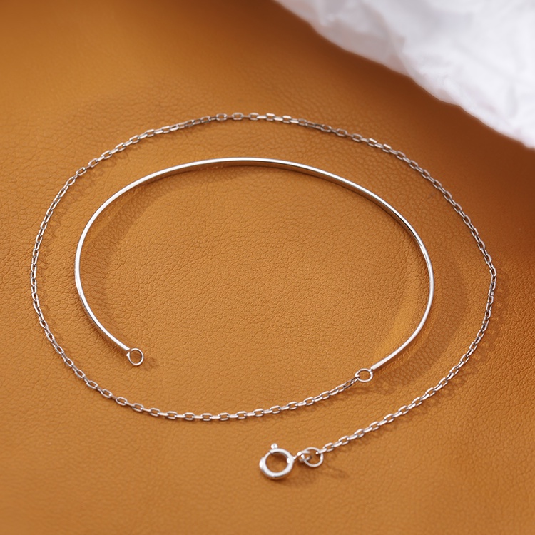 925 Silver New Simple Bracelet Fashion Korean Double Layer Bracelet Bracelet Accessories Gifts | BigBuy360 - bigbuy360.vn