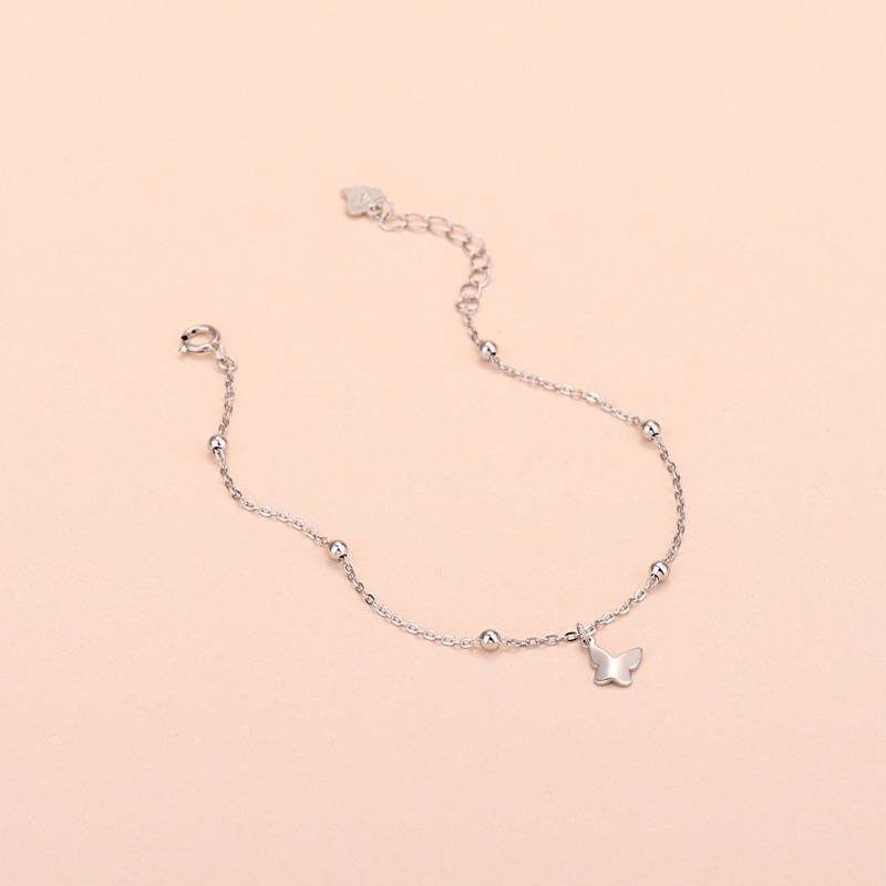 Lắc tay bạc S925 - Vòng tay bạc Ý sợi mảnh nhẹ nhàng dễ thương