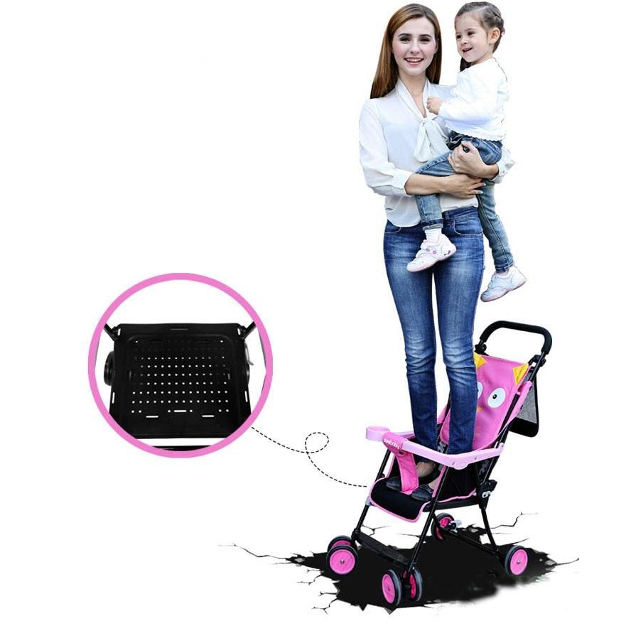 Xe đẩy du lịch gấp gọn siêu nhẹ Seebaby Q1W-2