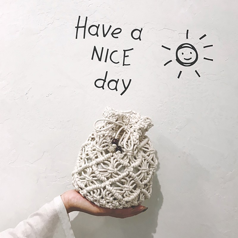 Túi đeo chéo đan mây phong cách cổ điển thanh lịch dành cho nữ