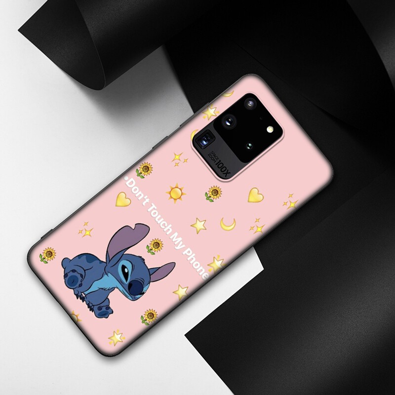 Samsung Galaxy A9 A8 A7 A6 Plus A8+ A6+ 2018 A5 A3 2016 2017 Casing Soft Case 57SF Lilo Stitch Cute Cartoon mobile phone case