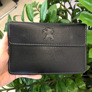 Ví Da Đựng Đăng Kiểm, Giấy Tờ Ô Tô Cao Cấp – Bóp Đựng Giấy Tờ Dùng Cho Xe Hơi, Ô Tô Có Logo peugeot 3008 5008