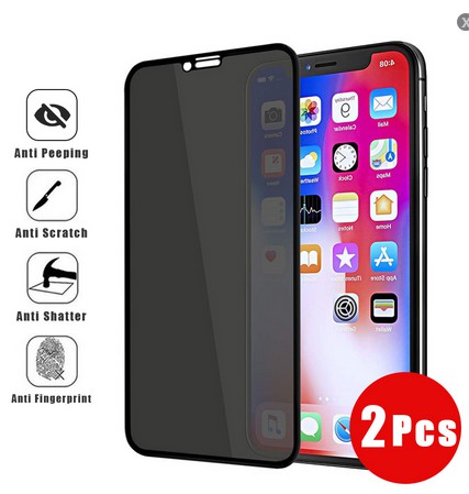 Kính Cường Lực Chống Nhìn Trộm Cho Xiaomi Mi A1 A2 A3 Poco F1 F2 F3 Pro X2 A2 Lite 5x 6 6x 8 Se 9 9t Play Mix 3 Max 3 Pocophone 2