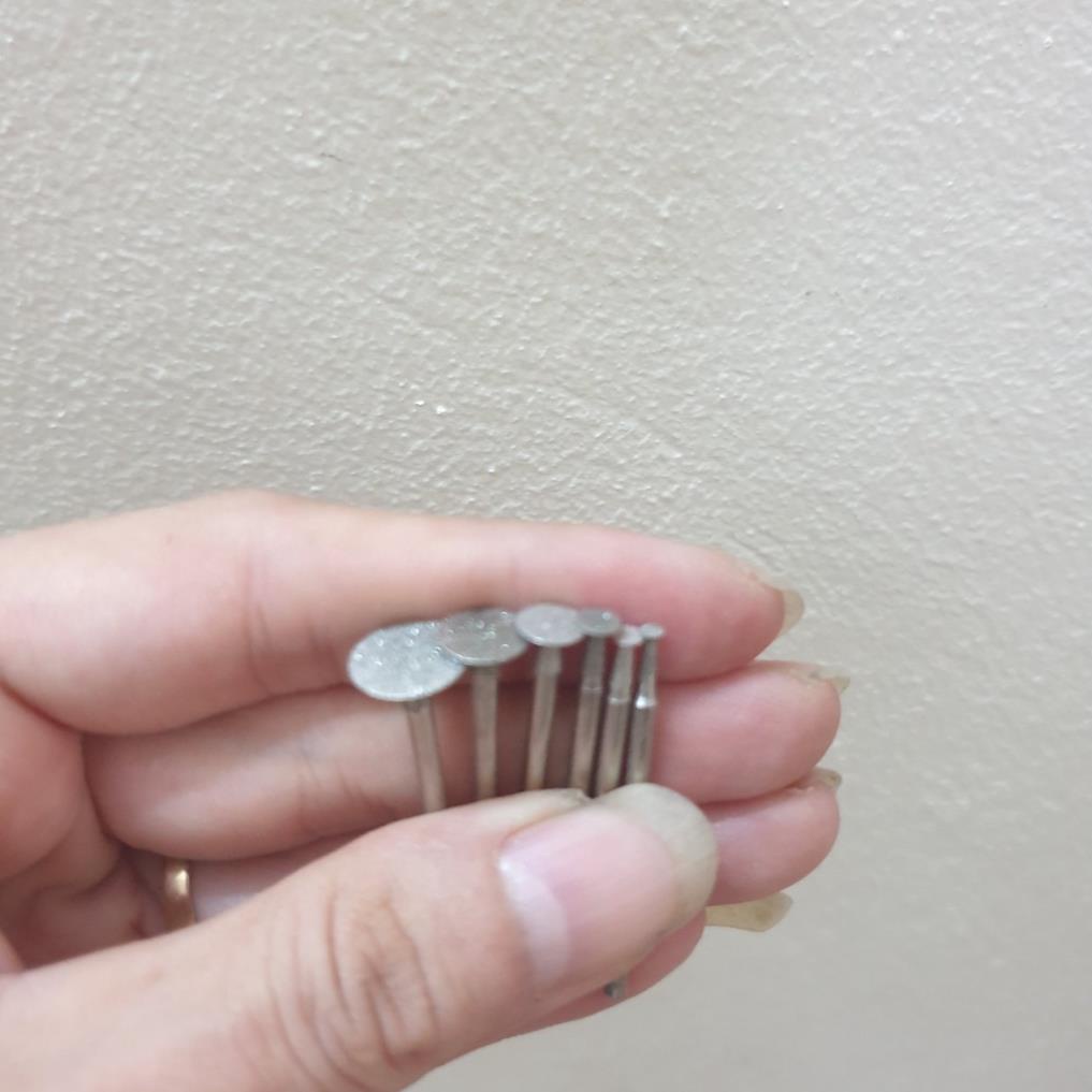 đĩa cắt lưỡi câu hay lưỡi cắt khắc kim cương mini chân cán 2mm đầu cắt 2/3/4/6/8/10mm T gầy