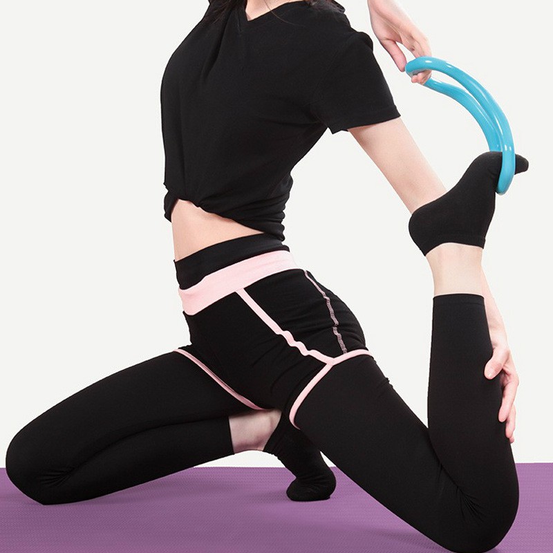 Vòng tập Yoga Myring hỗ trợ tập cổ vai gáy lưng chân toàn thân, hỗ trợ tập yoga chuyên dụng