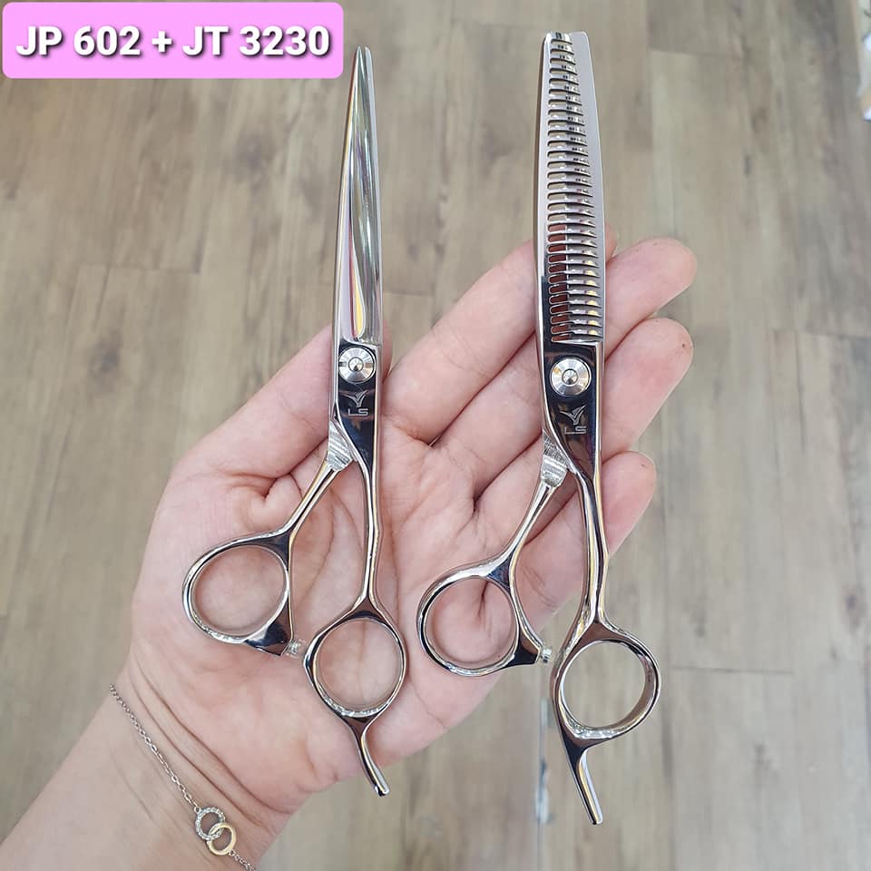 Combo Kéo Cắt JP -602 +  Kéo Tỉa JT- 3230