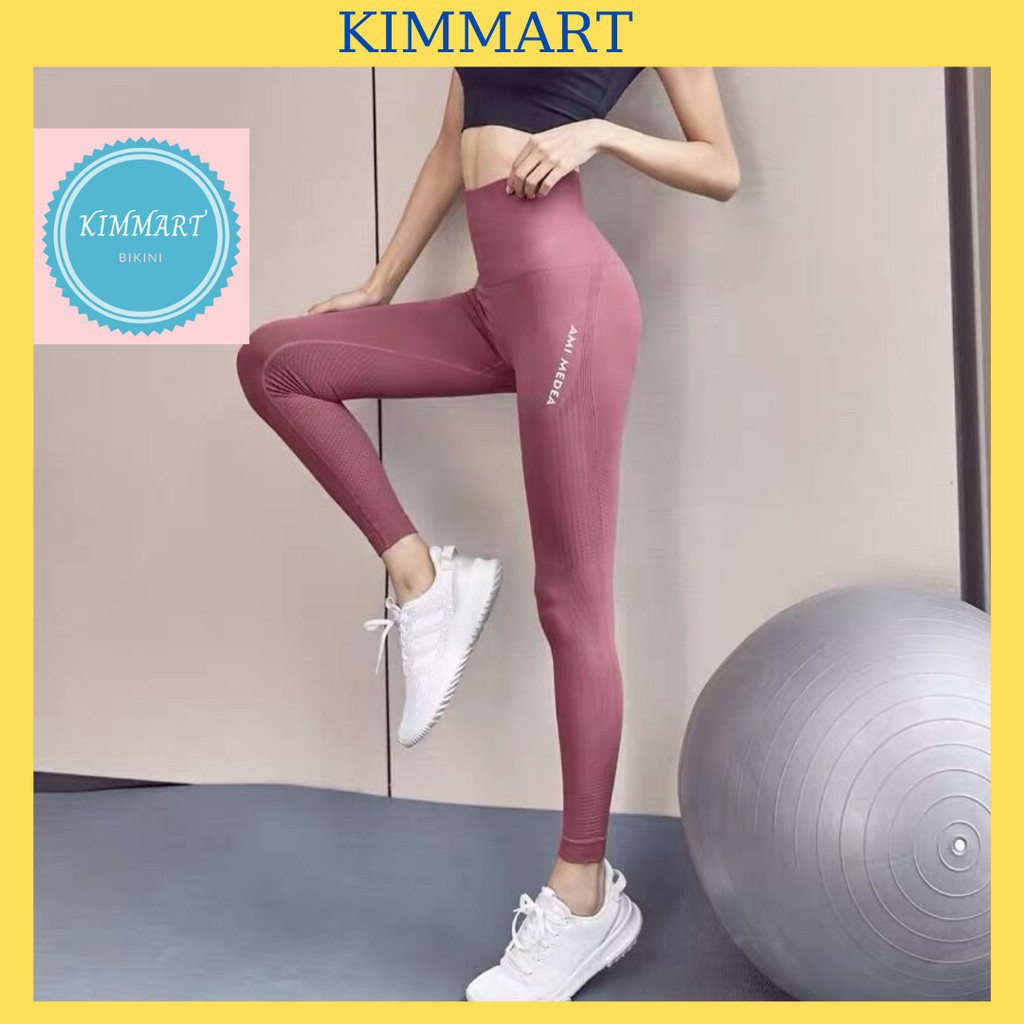 Quần dài nữ tập gym, yoga Ami Medea Thể Thao Năng Động | BigBuy360 - bigbuy360.vn