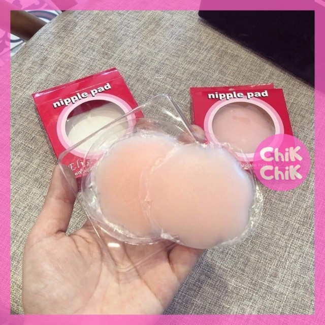 Cặp miếng dán nhũ hoa Silicon Thời trang