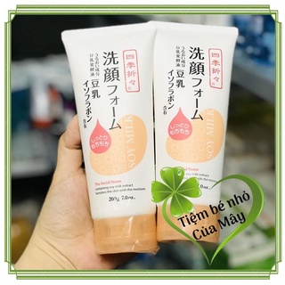 Sữa Rửa Mặt Kumano Chiết Xuất Đậu Nành 200g Soy Milk The Facial Foam Nhật Bản