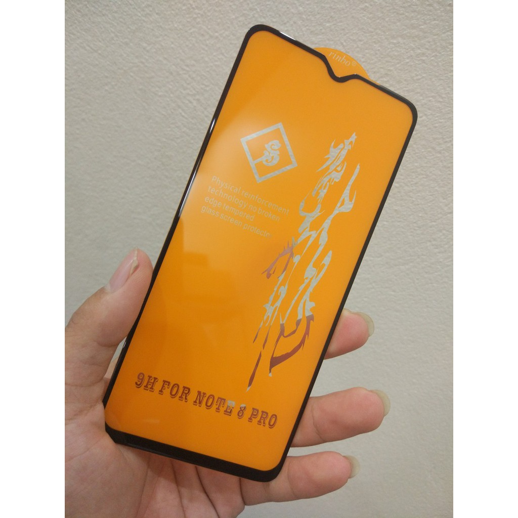 Cường Lực 6D Full Màn, Full Keo Thế Hệ Mới cho Xiaomi note 8 / note 8 pro