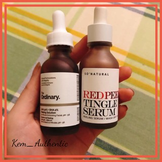 💎 Tẩy da chết hoá học The Ordinary AHA 30% + BHA 2% Peeling Solution Cao Cấp 💦