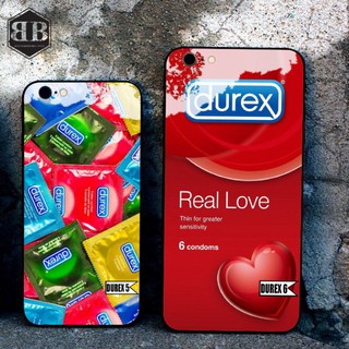 Ốp lưng kính cường lực iphone 6 / 6s / 6 plus / 6s plus hình durex cực đẹp