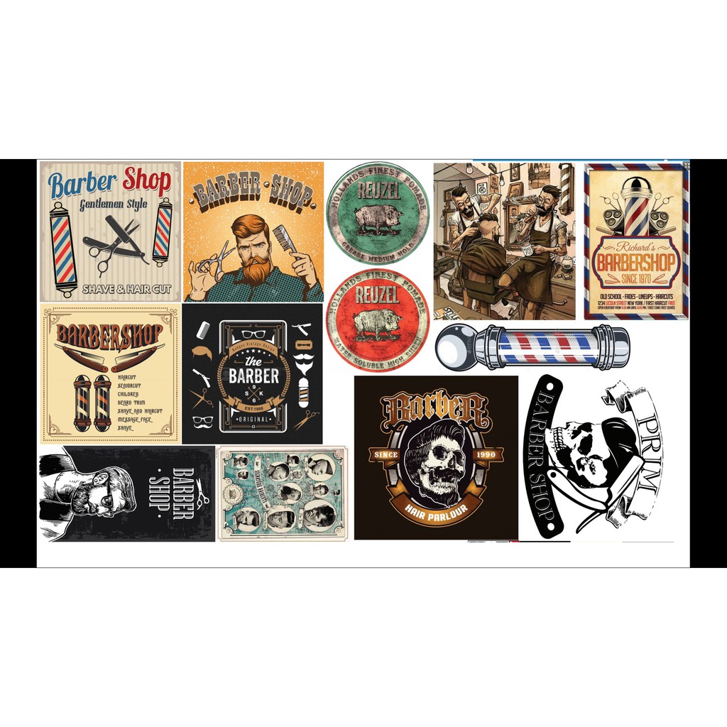 STICKER Dán Vali, xe, barber shop, Mũ bảo hiểm , macbook, đàn, tường... Nhập mã GIẢM GIÁ 15k khi mua từ 3 set